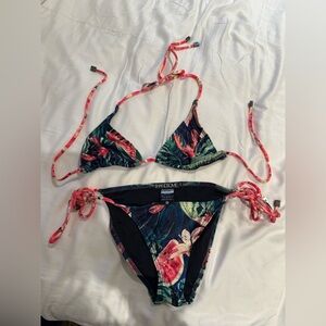 Floral Print Bikini Set